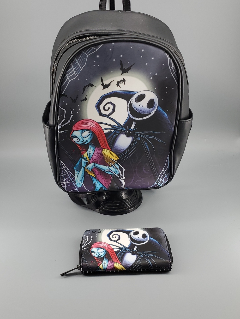 Loungefly Nightmare Before Christmas Mini Backpack And Wallet